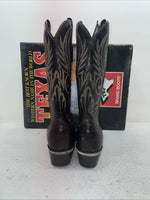 New Men’s Brown Texas Brand Cowboy Boots. 7901 9 D. 4-127