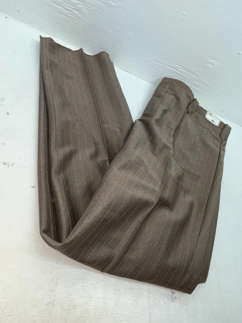 New Vintage Brown Mesquite Polyester Pants #5716 VV-1