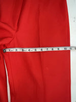 New Vintage Red Quicksilver Polyester Pants #2662 3A-109