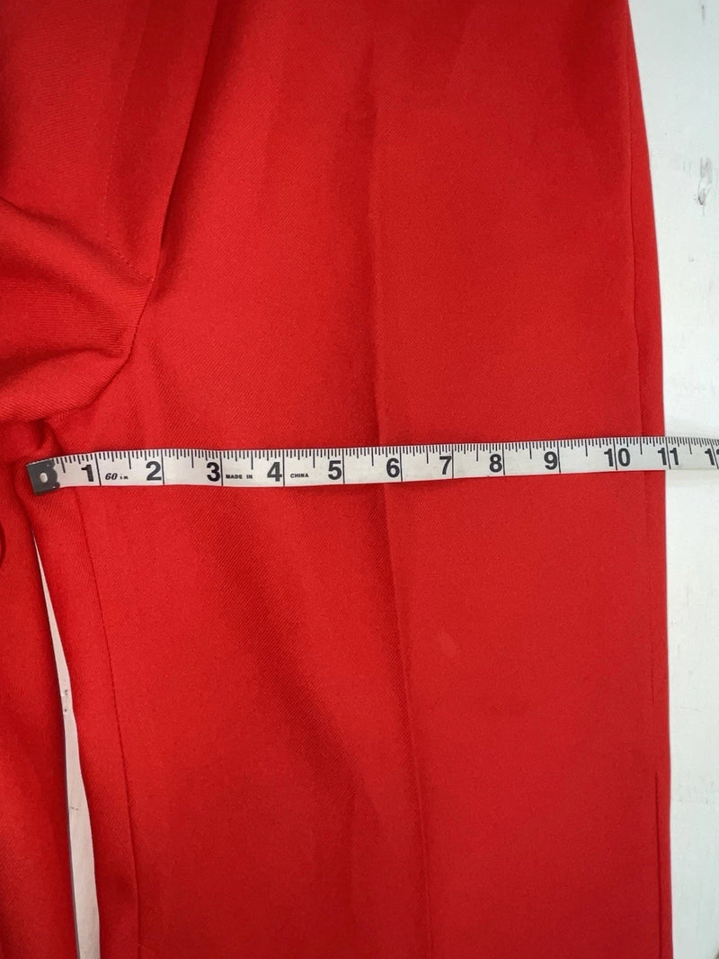 New Vintage Red Quicksilver Polyester Pants #2662 3A-109