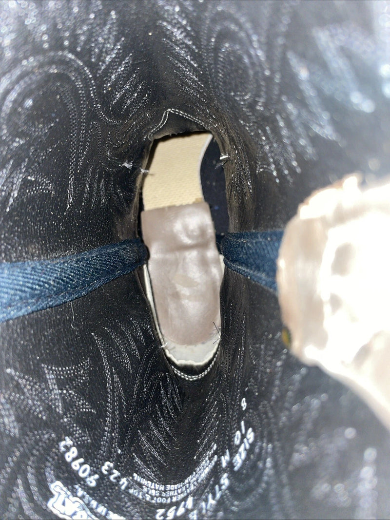 New Men’s Gray Texas Imperial Cowboy Boots. 4952 10 M. 9-9