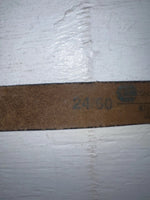 New Brown Genuine Leather Chambers Tooled 24” Belt #WY402 NN-10