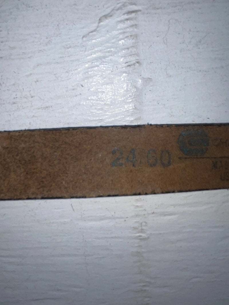 New Brown Genuine Leather Chambers Tooled 24” Belt #WY402 NN-10