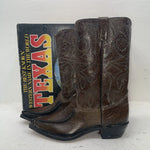 New Women’s Brown Texas Brand Cowboy Boots. 30 9.5 9 1/2 C. 15-158