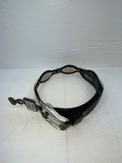 New Black Genuine Leather Nocona Tooled 28” Belt #2216401 JJ-116
