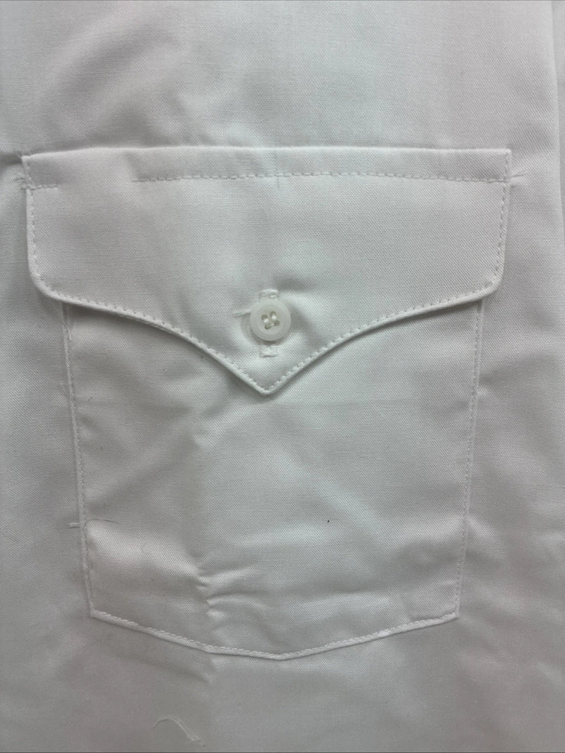 New Men’s Panhandle White Long Sleeve Button Up 18 2XL F-59