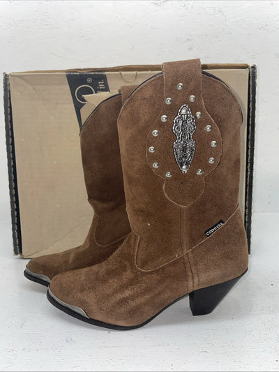 New Women’s Brown Capezio Cowboy Boots. L 611 6.5 6 1/2 M. 18-8
