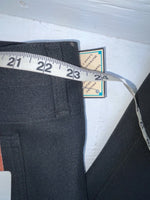 New Vintage Black Wrangler Polyester Pants #82BK NN-161
