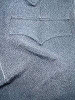 New Vintage Black Circle S Polyester Pants #CP4793 SS-18