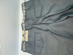 New Vintage Gray Circle S Polyester Pants #2842 VV-54