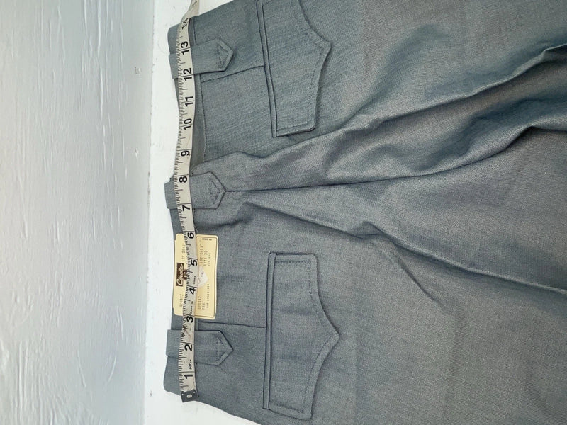 New Vintage Gray Circle S Polyester Pants #2842 VV-54