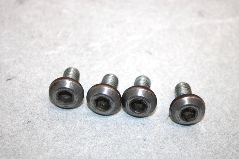 03 Yamaha  Kodiak 450 Awd Oem Rear Brake Rotor Bolt Set Of 4 90109-081G0-00 AY44