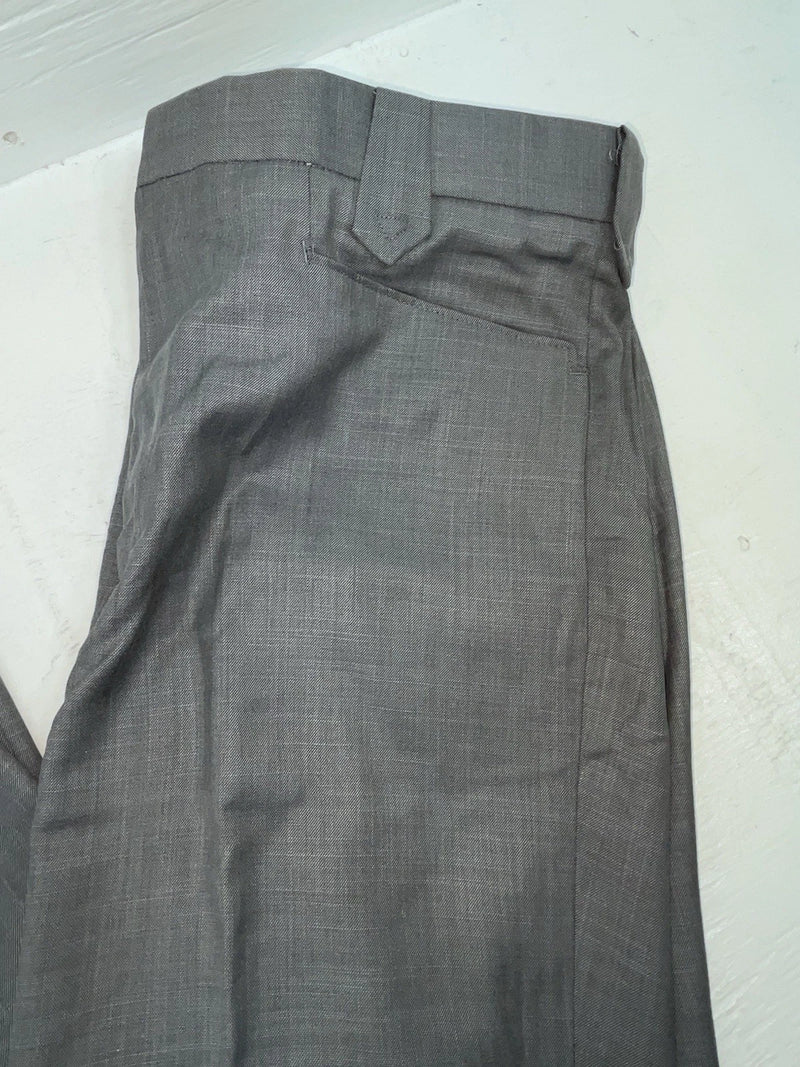 New Vintage Gray Circle S Polyester Pants #CP6715 XX-101