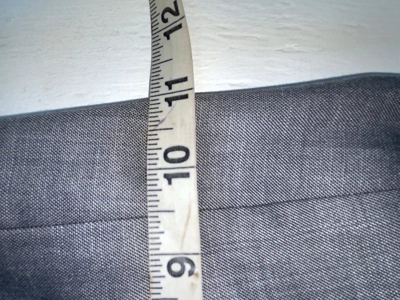 New Vintage Gray Circle S Polyester Pants #CP6715 SS-34