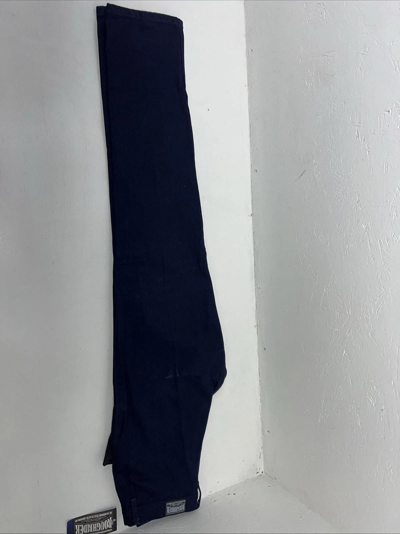 New Women’s Navy Roughrider Slim Fit Denim Jeans No Back Pockets. 9/10x36 L-6