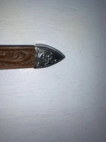 New Brown Genuine Leather Acme Tooled 28” Belt #5022 JJ-161