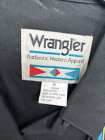 New Women’s Wrangler Black Deigned Long Sleeve Button Up XL II-47