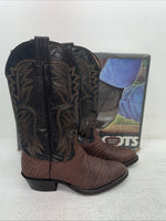 New Men’s Brown Nocona Cowboy Boots. 3526 7.5 7 1/2 E E. 1-73
