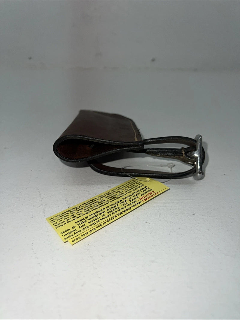 New Tough 1 Brown Leather Saddle Knife Holder #52-615 3C-23