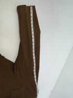 New Men’s Brown Pioneer Wear Long Sleeve Button Up Coat L 3B-120