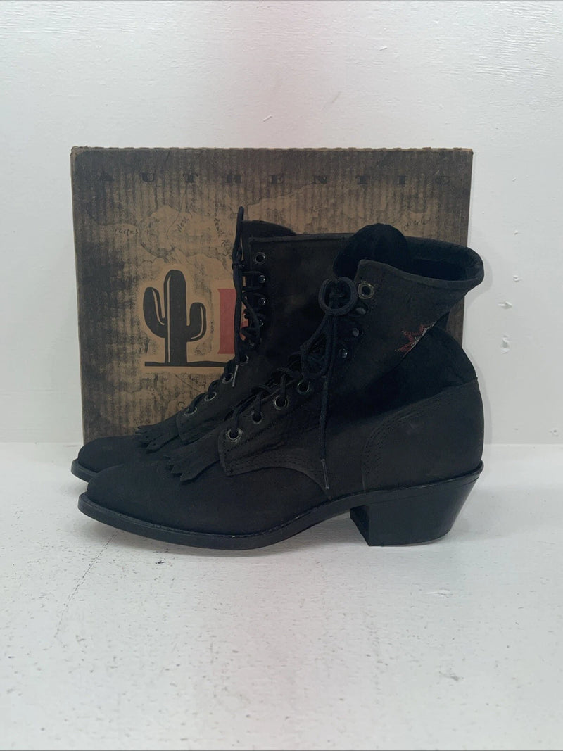 New Women’s Black Laredo Cowboy Boots. 9178 8.5 8 1/2 M. 16-112