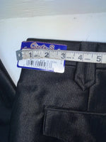 New Vintage Black Circle S Polyester Pants #CP5091 NN-169