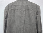 New Men’s Circle S Gray Suit Jacket 52R #24244 BB-601