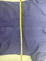 New WAYNE SCOTT Purple Long Sleeve Button Up English Shirt Medium TT-37