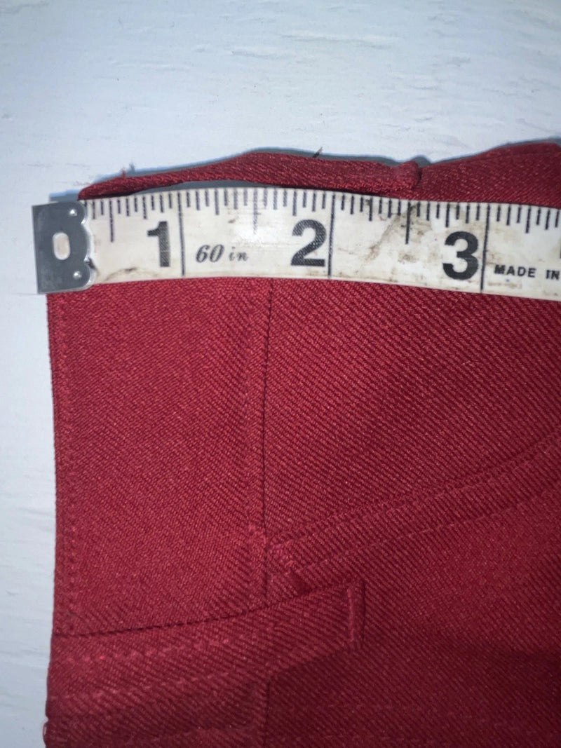 New Vintage Red Dickson Jenkins Polyester Pants VV-28