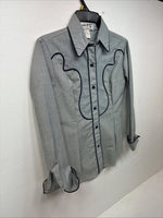 New Boys Dickson Jenkins Blue Long Sleeve Button Up Size 16 DD-84