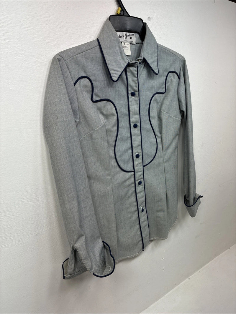 New Boys Dickson Jenkins Blue Long Sleeve Button Up Size 16 DD-84