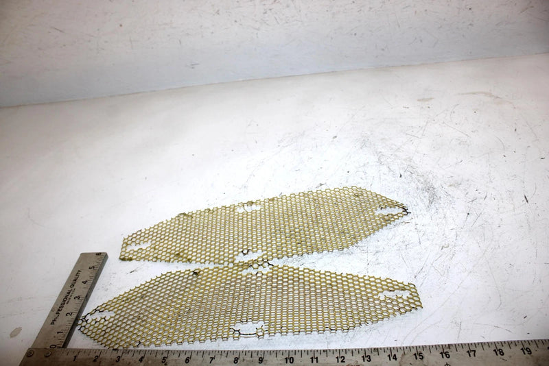 98 Ski-doo Formula Z 670 Oem Side Grill (Set) (Yellow) 517280200 SS10