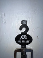 New Black Genuine Leather DBL Barrel Braided 40” Belt #N1311777 JJ-85