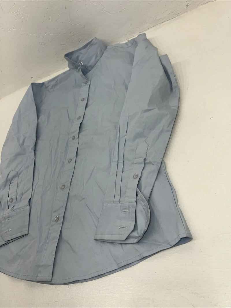 New Children’s Blue Ovation Long Sleeve English Riding Shirt. 12 462140 G-54 
