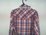 New Women’s Plaid Cumberland Outfitters Long Sleeve Button Up Shirt M 3B-37