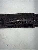 New Tough 1 Black Leather Flank Back Cinch. #56-1562 S-52
