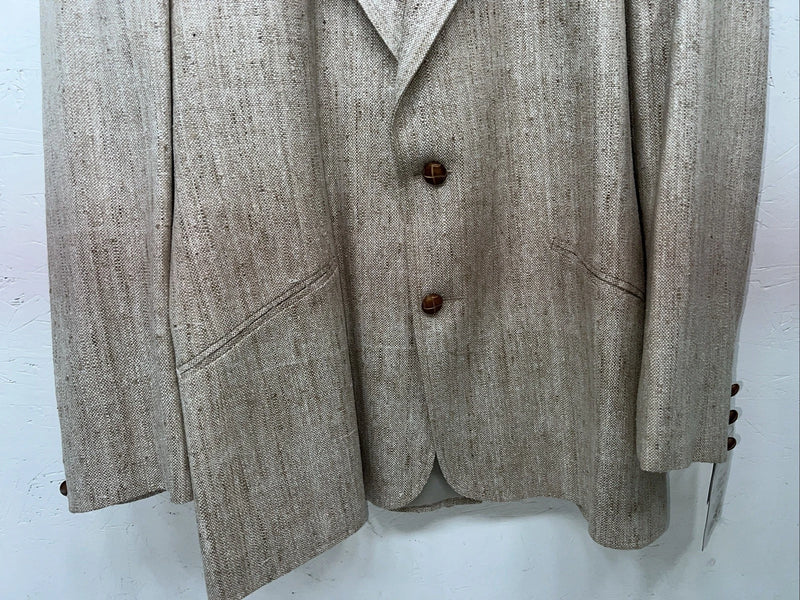 New Men’s Pioneer Wear Tan Suit Jacket 42 #12558 Y-604
