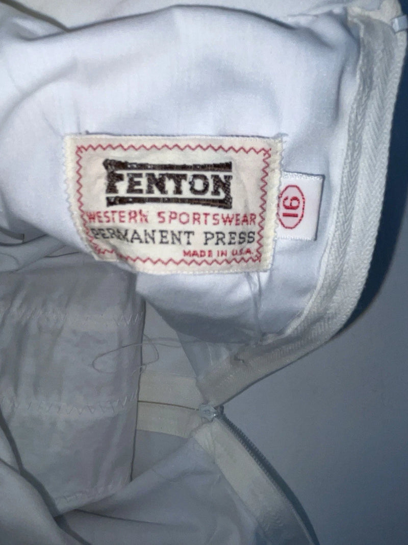 New Women’s White Fenton Long Sleeve Shirt 3B-30