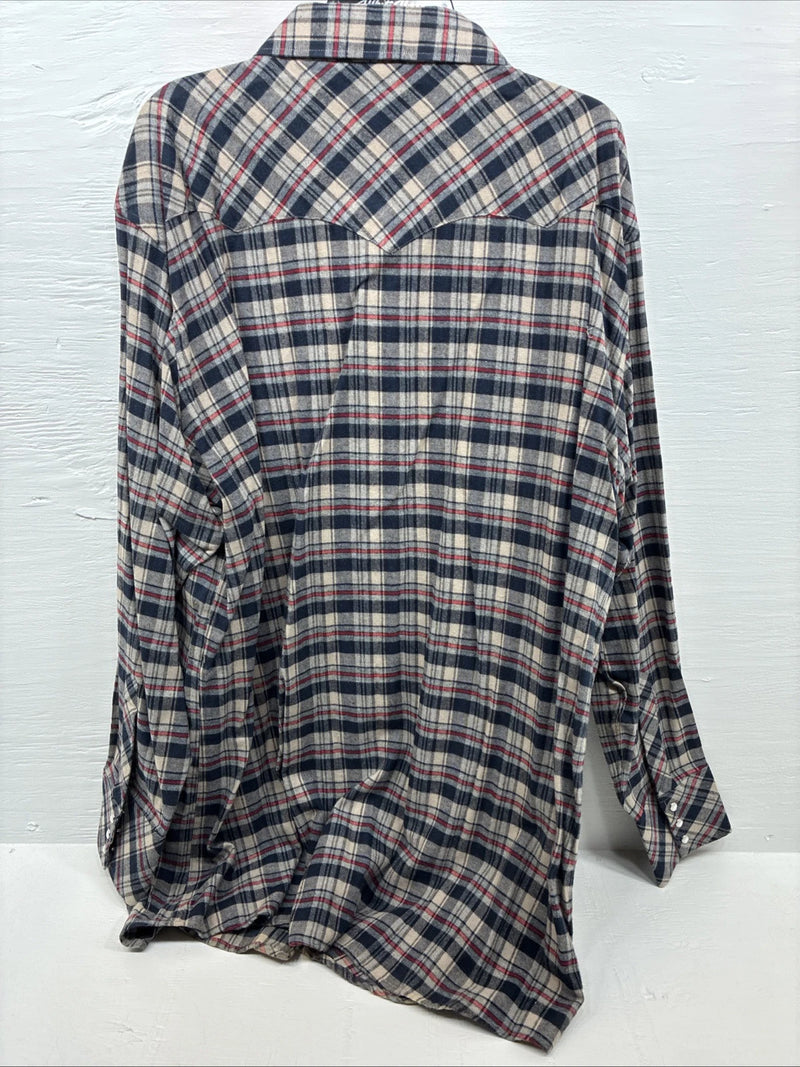 New Men’s White Horse Multiple Color Long Sleeve Pearl Snap 3XL E-62