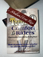 New Women’s Tan Tough 1 Comfort Riders English Riding Breeches. 34 R D-93