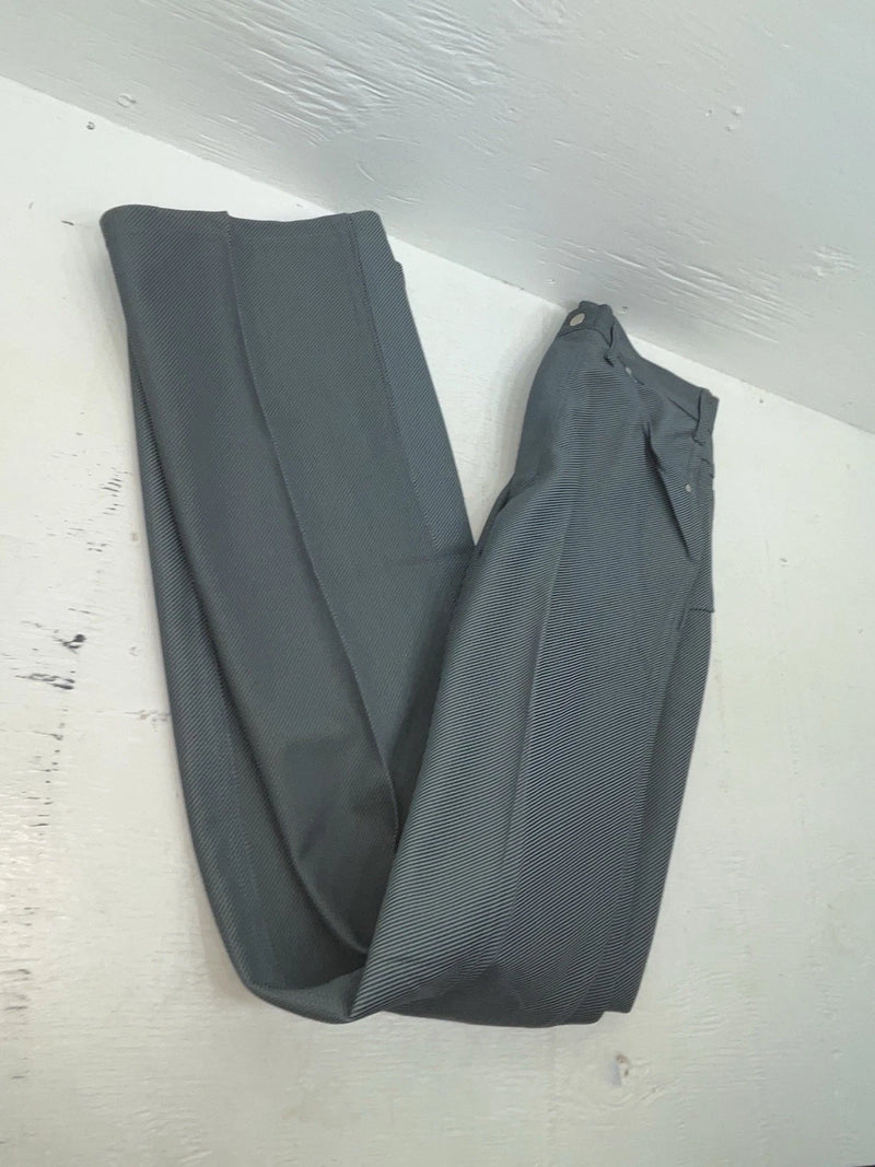 New Vintage Gray Speckled Miller Polyester Pants #2624 OO-74