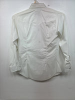 New Women’s Karman White Design Long Sleeve Pearl Snap Size 30 MM-80