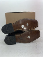 New Men’s Brown Rodeo Cowboy Boots. M 35 9 D. 3-57