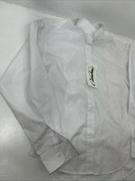 New Women’s White Cambrai Long Sleeve English Shirt. 14 G-60