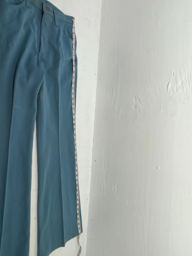 New Vintage Blue Lee Polyester Pants 3A-12