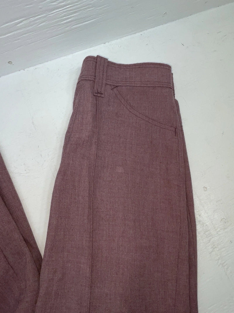 New Vintage Purple Dickson Jenkins Polyester Pants #5004 XX-65