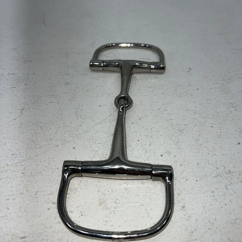 New Congress Leather 5” D Ring Snaffle Bit #477101 Y-501
