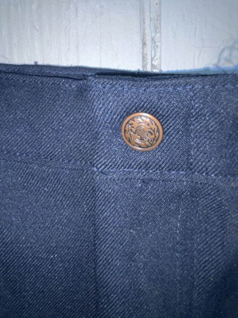 New Vintage Blue Dickson Jenkins Polyester Pants #5507 ZZ-40