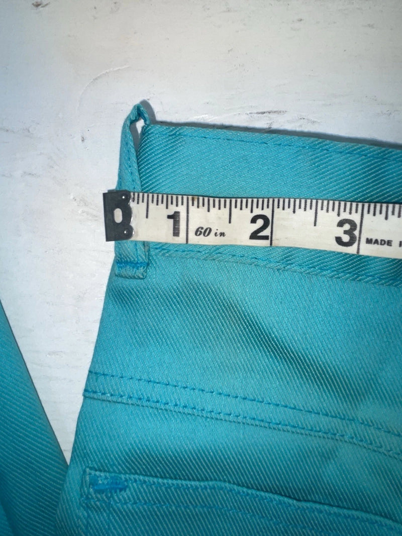 New Vintage Blue Karman Polyester Pants #43204 VV-83