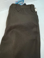 New Vintage Brown Circle S Polyester Pants #9321 3A-120